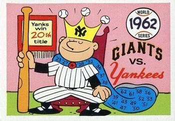 1970 Fleer World Series 059      1962 Yankees/Giants